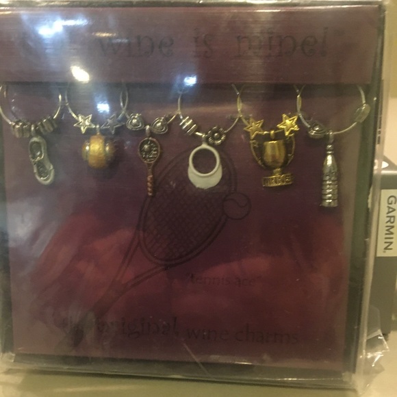 Wine Things “That wine is mine” wine goblet jewelry - Picture 2 of 3